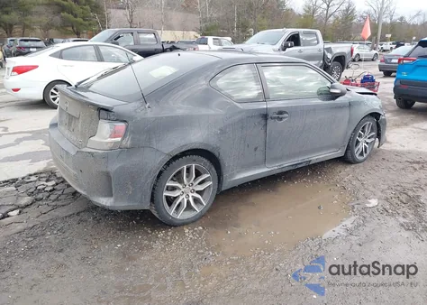 2014 Scion Tc Monogram из США, поврежденный, VIN JTKJF5C77E3087287